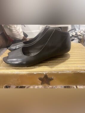 Marsell Black Women's Leather Slip-On flats